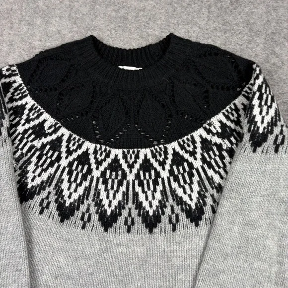 Crown and Ivy Knit Sweater Adult Small Old Money Preppy - Picture 4 of 10